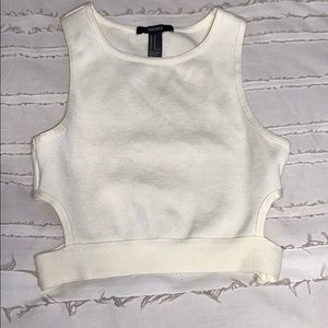 White dressy tank top
